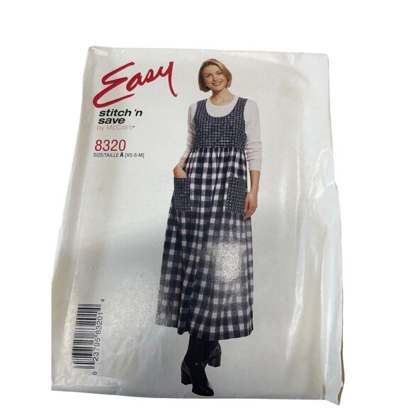 Simplicity & McCalls Sewing Patterns Bundle Vest Dress Pants Sizes XS-L - Picture 6 of 7